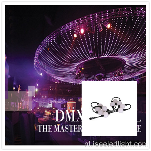 3D melkachtige LED-bal DMX 512 Diameter van 50 mm